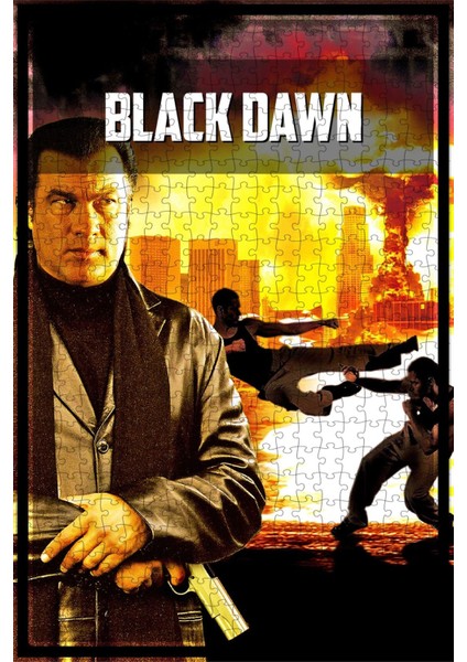 Black Dawn (2005) Film Posterinin 500 Parça Puzzle Yapbozu