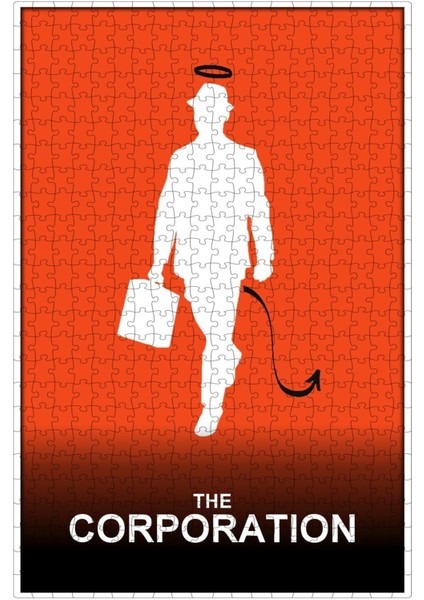 The Corporation (2003) Film Posterinin 500 Parça Puzzle Yapbozu