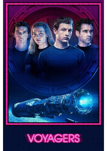 Voyagers (2021) Film Posterinin 500 Parça Puzzle Yapbozu