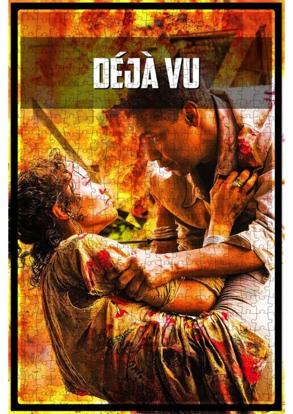 Déjà Vu (2006) Film Posterinin 500 Parça Puzzle Yapbozu