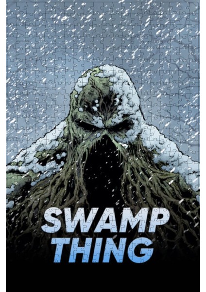 Swamp Thing (N/a) Film Posterinin 500 Parça Puzzle Yapbozu