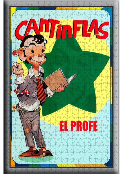 El Profe (1971) Film Posterinin 500 Parça Puzzle Yapbozu