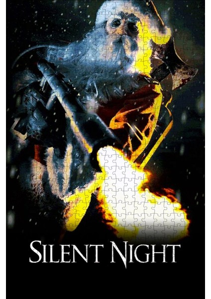 Silent Night (2012) Film Posterinin 500 Parça Puzzle Yapbozu
