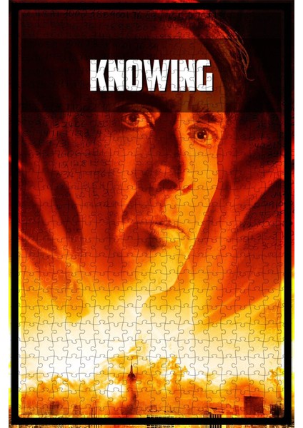 Knowing (2009) Film Posterinin 500 Parça Puzzle Yapbozu