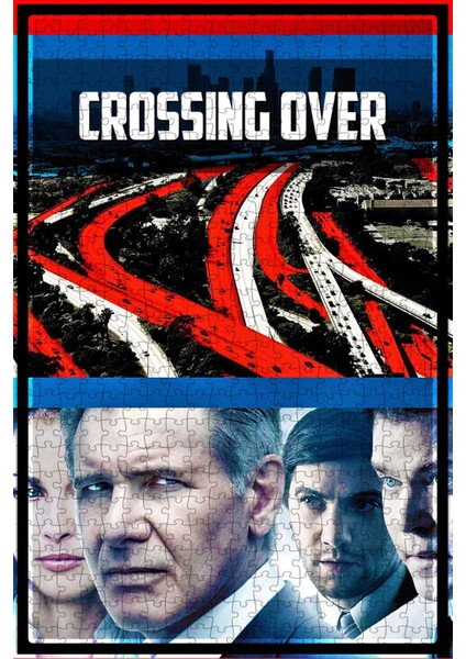 Crossing Over (2009) Film Posterinin 500 Parça Puzzle Yapbozu