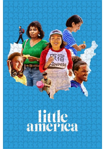 Little America (2020) Film Posterinin 500 Parça Puzzle Yapbozu