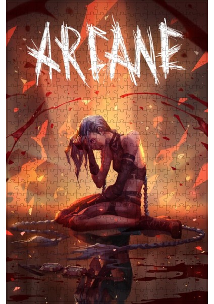 Arcane (2021) Film Posterinin 500 Parça Puzzle Yapbozu