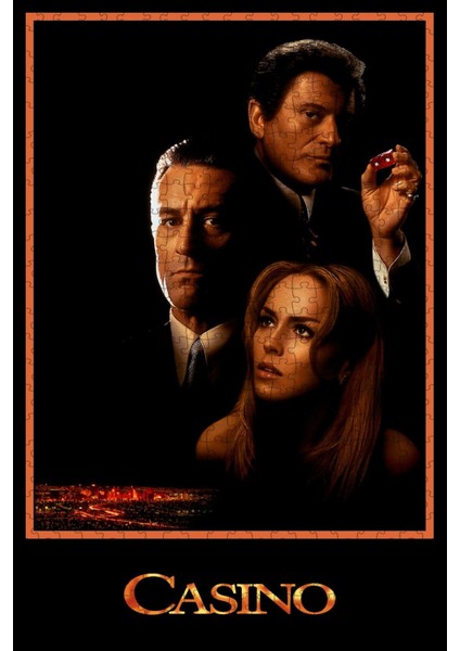 Casino (1995) Film Posterinin 500 Parça Puzzle Yapbozu