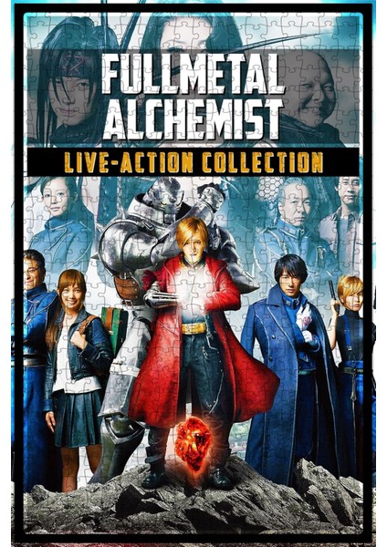 Fullmetal Alchemist (Live-Action) Collection Film Posterinin 500 Parça Puzzle Yapbozu