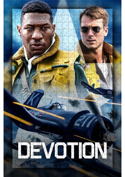 Devotion (2022) Film Posterinin 500 Parça Puzzle Yapbozu Sürüm6