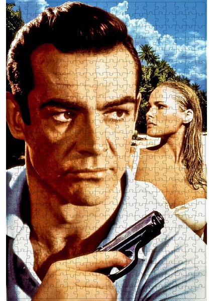 Dr. No (1962) Film Posterinin 500 Parça Puzzle Yapbozu