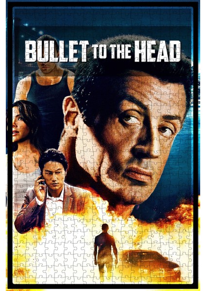 Bullet To The Head (2013) Film Posterinin 500 Parça Puzzle Yapbozu