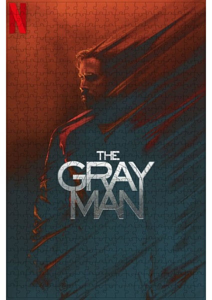 The Gray Man (2022) Film Posterinin 500 Parça Puzzle Yapbozu