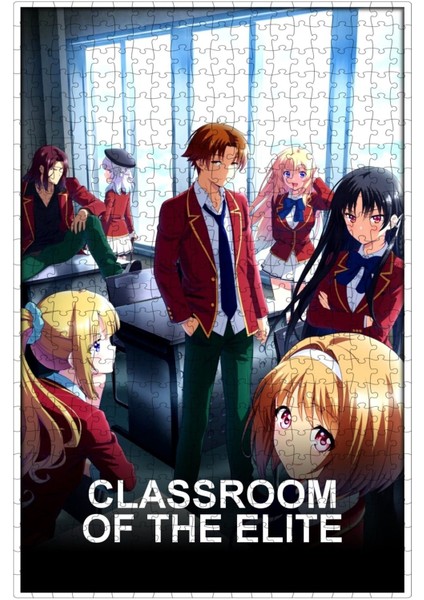 Classroom Of The Elite (2017) Film Posterinin 500 Parça Puzzle Yapbozu