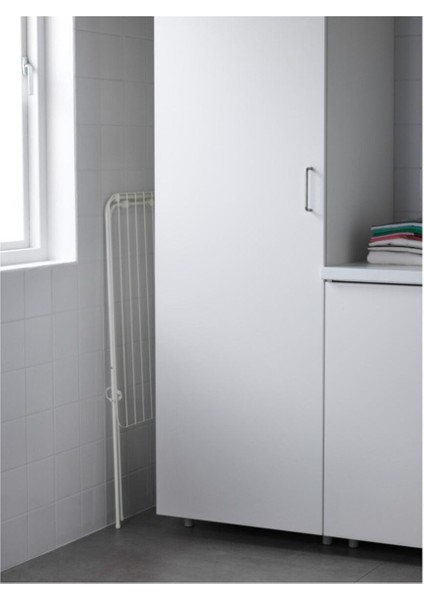 Metal Jall Minimalist Çamaşır Kurutma Askılığı Beyaz 79X40X82 cm modelleri