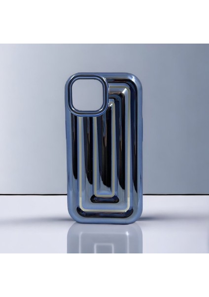 iPhone 15 Rudra Seri Labirent Desen 3D Metalik Silikon Kapak fiyatları