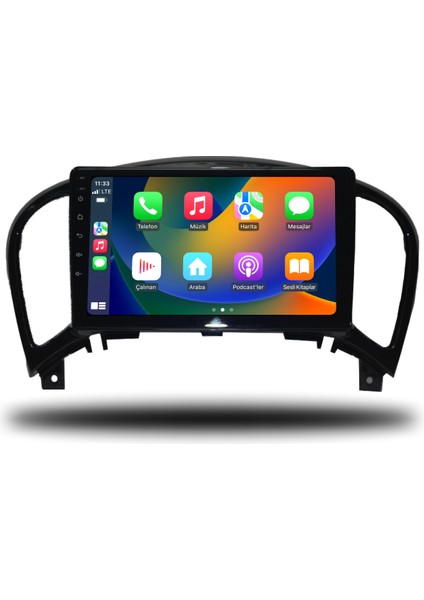 Nissan Juke Android Carplay Multimedya 2011-2018 4gb Ram + 64GB Hafıza + 8 Çekirdek fiyatları