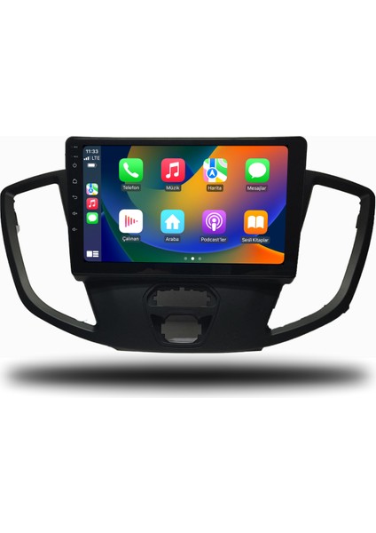 Ford Transit Custom Android Carplay Multimedya 2014-2017 4gb Ram + 64GB Hafıza + 8 Çekirdek fiyatları
