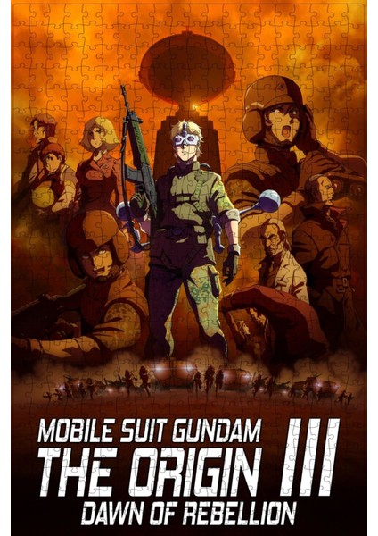 Mobile Suit Gundam: The Origin Iıı Dawn Of Rebellion (2016) Film Posterinin 500 Parça Puzzle Yapbozu fiyatları