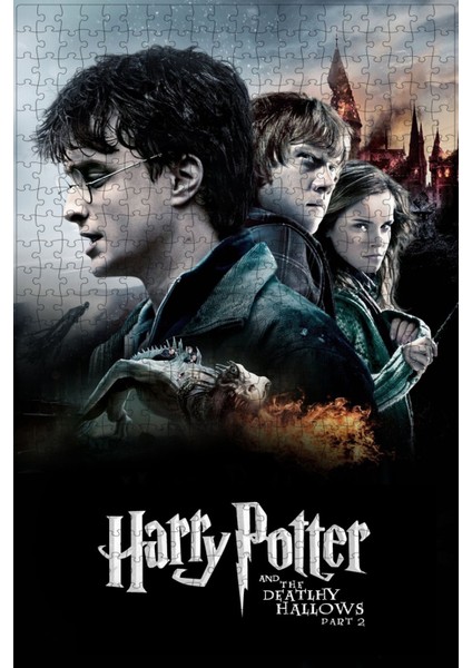 Harry Potter And The Deathly Hallows: Part 2 (2011) Film Posterinin 500 Parça Puzzle Yapbozu Sürüm2 fiyatları