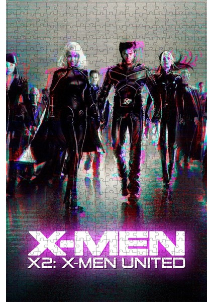 X2 (2003) Film Posterinin 500 Parça Puzzle Yapbozu Sürüm2 fiyatları