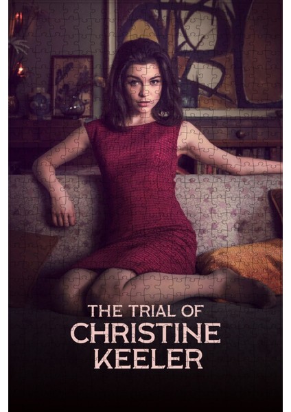 The Trial Of Christine Keeler (2019) Film Posterinin 500 Parça Puzzle Yapbozu fiyatları