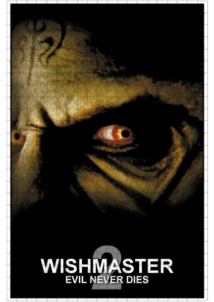 Wishmaster 2: Evil Never Dies (1999) Film Posterinin 500 Parça Puzzle Yapbozu fiyatları