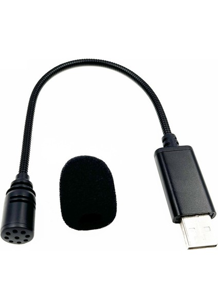 USB Doğrudan Takılabilir Bilgisayar Canlı Mikrofon 4.0X205MM (Yurt Dışından)