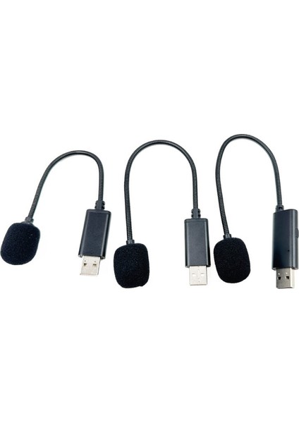 USB Doğrudan Takılabilir Bilgisayar Canlı Mikrofon 4.0X205MM (Yurt Dışından)