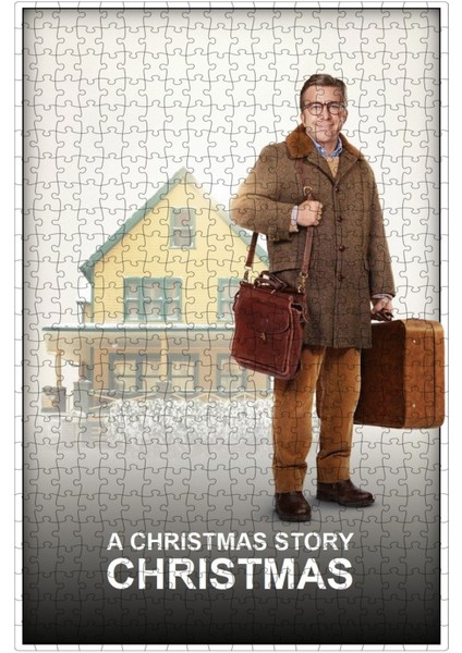 A Christmas Story Christmas (2022) Film Posterinin 500 Parça Puzzle Yapbozu