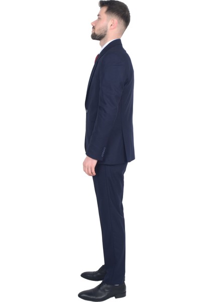 Cengiz Inler Sivri Yaka Erkek Takım Elbise