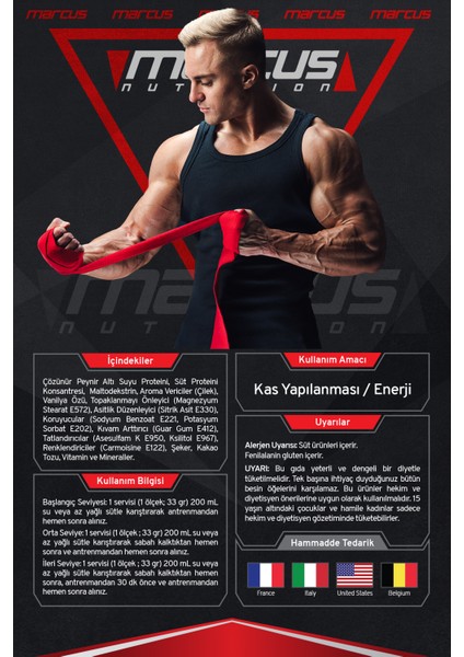 Çilek Aromalı Whey Protein Tozu 561 g – Yüksek Protein, Helal Sertifikalı, Kas ve Güç Gelişimini Destekler indirimleri