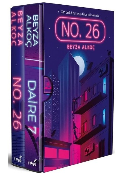 No.26 Serisi Seti-2 Kitap Takım-Kutulu-(Daire 7 , No.26) - CİLTLİ
