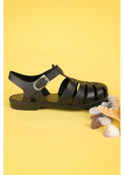 36-40 Numara Igor Biarritz Siyah Sandalet modelleri
