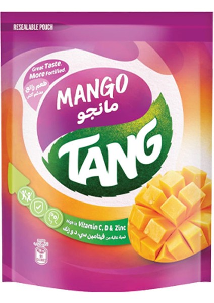 Mango + Limon Aromalı Toz Içeçek Meyve Suyu 2 x 375 G