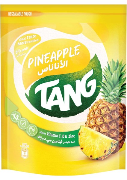 Ananas Aromalı Toz Içeçek Meyve Suyu 375 gr X3 Adet