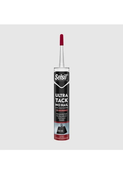 Selsil Hibrit Ultra Tack Yapıştırıcı 290 ml Beyaz