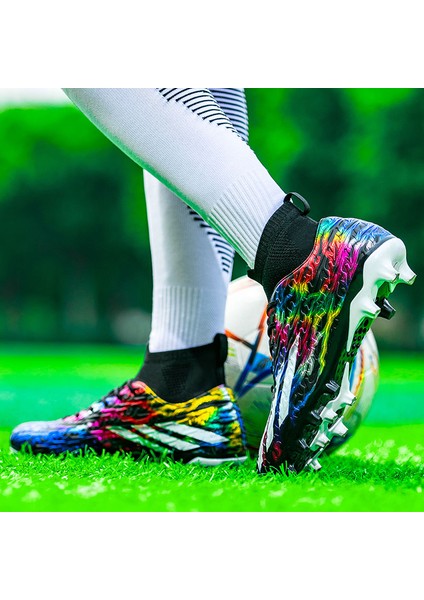 Fg Futbol Ayakkabıları Erkek Futbol Sneaker Profesyonel Futbol Ayakkabısı (Yurt Dışından)
