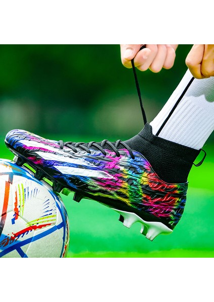Fg Futbol Ayakkabıları Erkek Futbol Sneaker Profesyonel Futbol Ayakkabısı (Yurt Dışından)