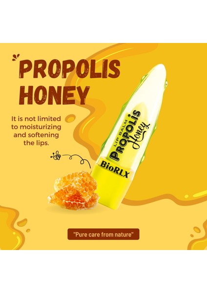 Propolis ve Ballı Dudak Balsamı Renksiz