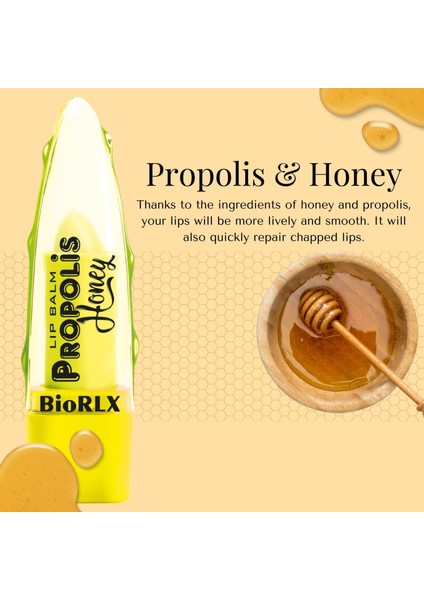 Propolis ve Ballı Dudak Balsamı Renksiz