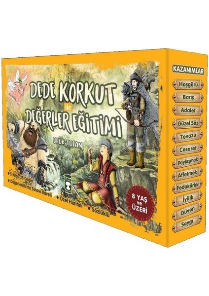 Dede Korkut Ile Değerler Eğitimi Seti - 5 Kitap Takım