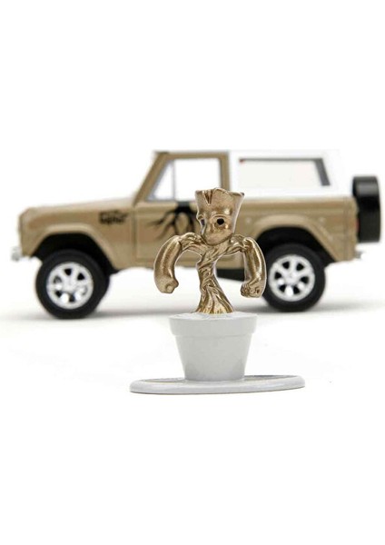 1:32 Ölçekli Marvel Groot 1973 Ford Bronco fırsatları