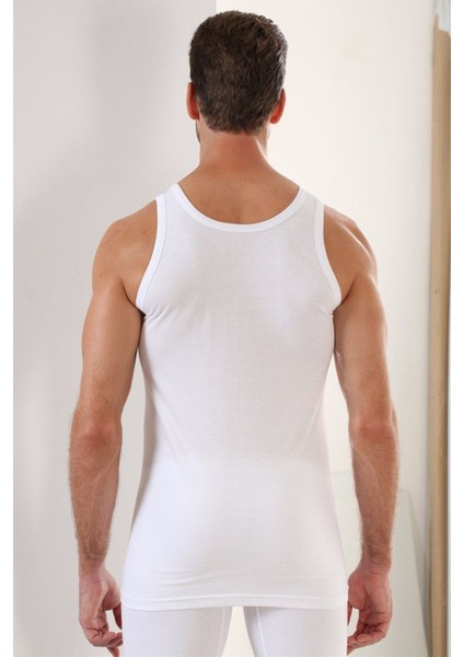 Premium Erkek Atlet Pamuk Penye Beyaz - Xl indirimleri