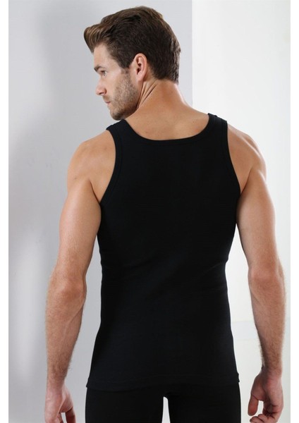 Erkek Büyük Beden Atlet Pamuk Siyah - 3xl modelleri