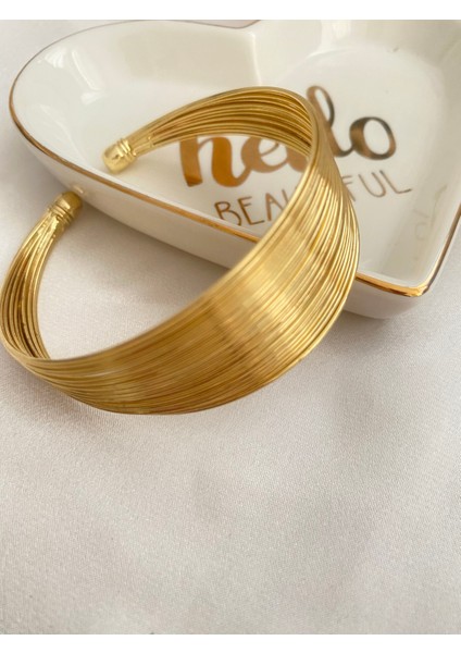 Gold Renk Kadın Bileklik