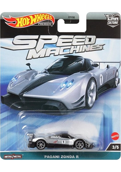 Car Culture Arabalar Speed Machines Pagani Zonda R HKC42