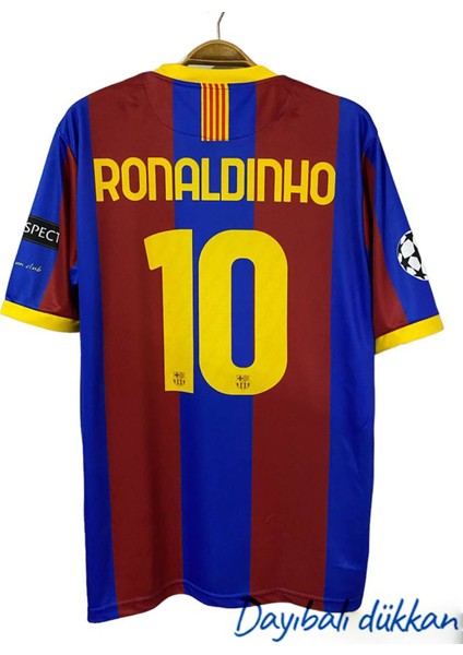 Dayı Balı Barcelona Ronaldinho 2009 2010 Notalji Içsaha Forması