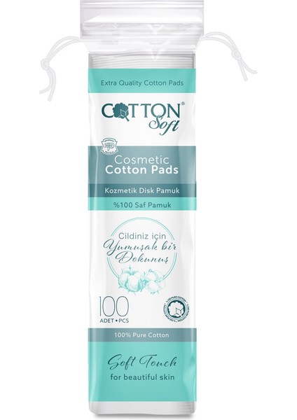 Disk Makyaj Pamuğu 100 Adet