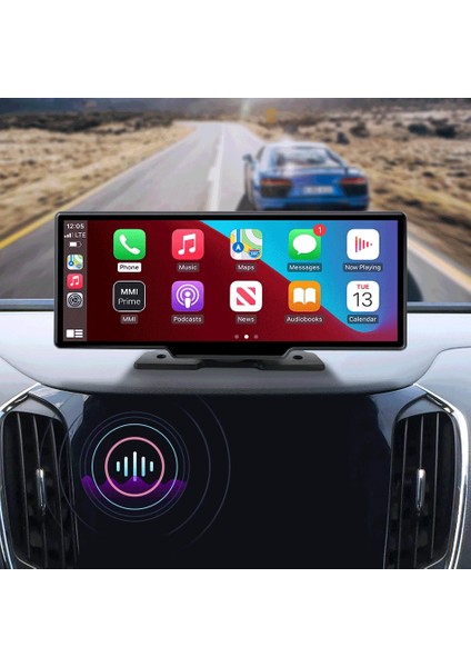 4K Çift Kameralı Apple Carplay ve Android Auto-Dokunmatik Ekranlı Multimedya